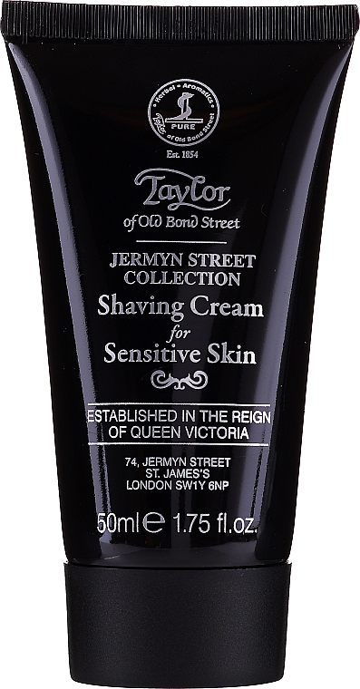 Крем для бритья - Taylor of Old Bond Street Jermyn Street Collection Shaving Cream (в тубе) — фото N1