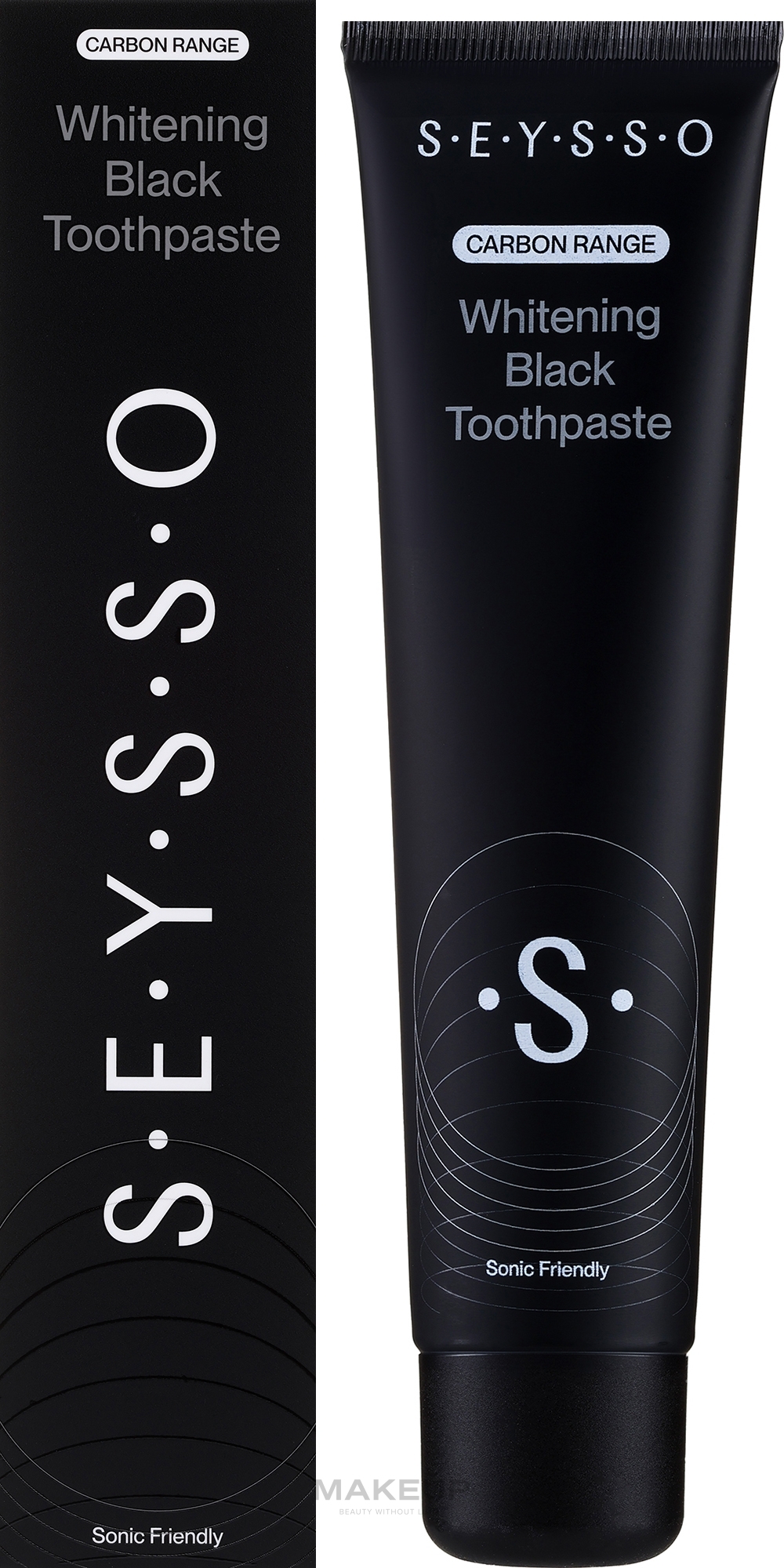 Отбеливающая зубная паста - Seysso Carbon Black Toothpaste — фото 75ml