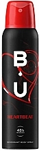 Парфумерія, косметика B.U. Heartbeat Deodorant - Дезодорант-спрей