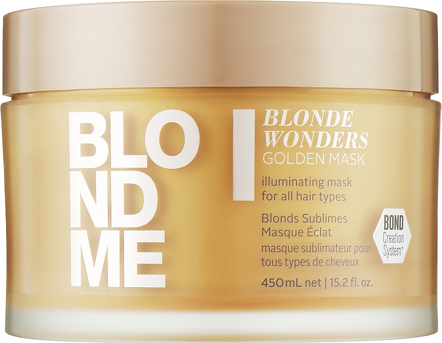 Маска для волосся - Schwarzkopf Professional Blondme Blonde Wonders Golden Mask — фото N1