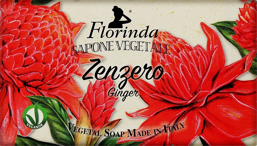 Мыло натуральное "Имбирь" - Florinda Ginger Natural Soap — фото N1