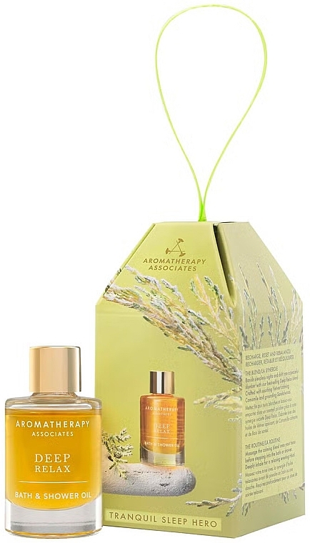 Масло для ванны и душа в подарочной упаковке - Aromatherapy Associates Festive 24 Tranquil Sleep Hero  — фото N1