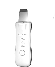 Ультразвуковий скрабер для шкіри, срібний - Reclar Ritual Peeler — фото N1