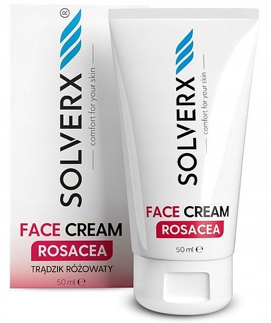 Крем для лица - Solverx Rosacea Face Cream — фото N2