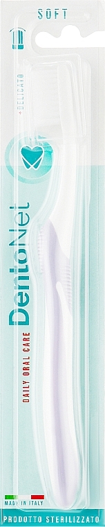 УЦЕНКА Зубная щетка, мягкая, сиреневая - Dentonet Pharma * — фото N1