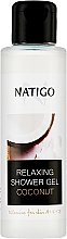 Парфумерія, косметика Гель для душу з ароматом кокоса - Natigo Relaxing Shower Gel Coconut