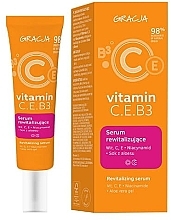 Восстанавливающая сыворотка - Gracja Vitamin C.E.B3 Serum — фото N2