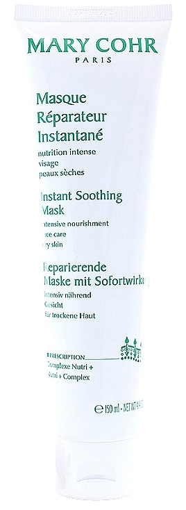 Успокаивающая маска - Mary Cohr Instant Soothing Mask (туба) — фото N1