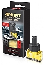 Парфумерія, косметика Ароматизатор повітря - Areon Car Sport Lux Platinum Refill (змінний блок)