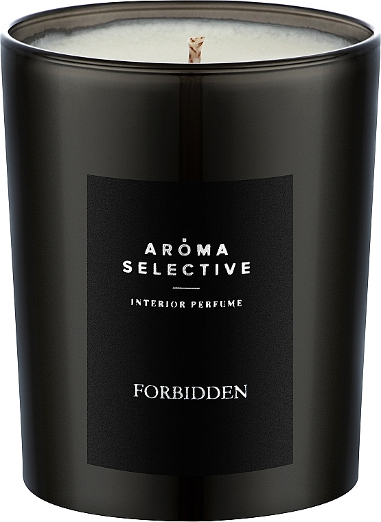 Ароматическая свеча "Forbidden" - Aroma Selective Scented Candle — фото N1