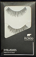Накладные ресницы, FL645 - Kokie Professional Lashes Black Paper Box — фото N1