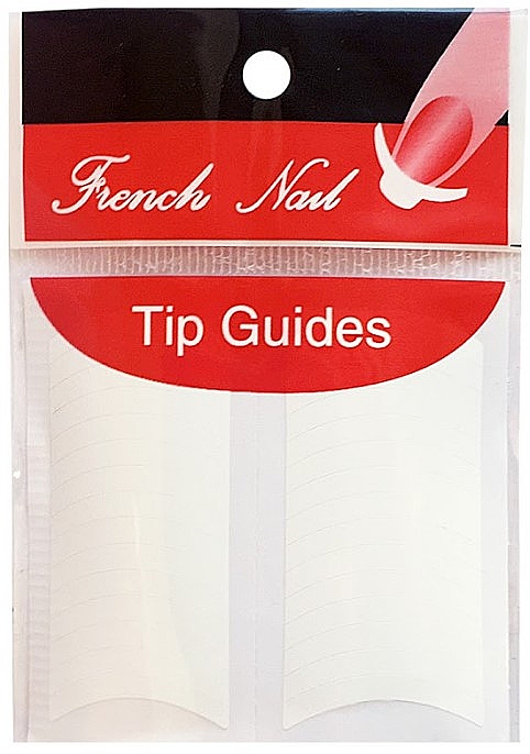 Наклейки для французького манікюру - Nails Molekula Tip Guides — фото N1