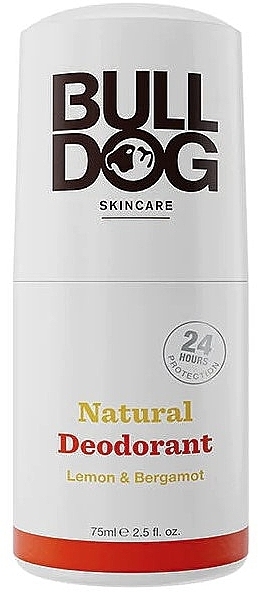 Дезодорант с лимоном и бергамотом - Bulldog Skincare Lemon & Bergamot Roll on Natural Deodorant — фото N1