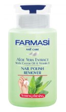 Парфумерія, косметика Рідина з алое вера для зняття лаку - Farmasi Nail Polish Remover