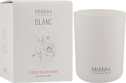 Ароматическая свеча - Mr&Mrs Scented Candle Florence Talcum Powder — фото N2