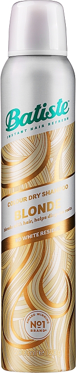 Сухой шампунь - Batiste Dry Shampoo Light and Blond a Hint of Colour
