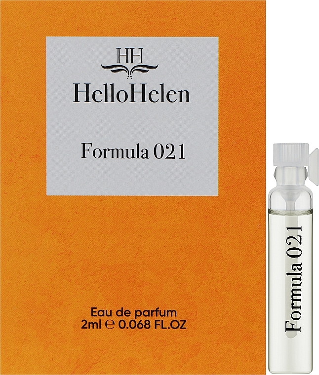 HelloHelen Formula 021 - Парфюмированная вода (пробник)