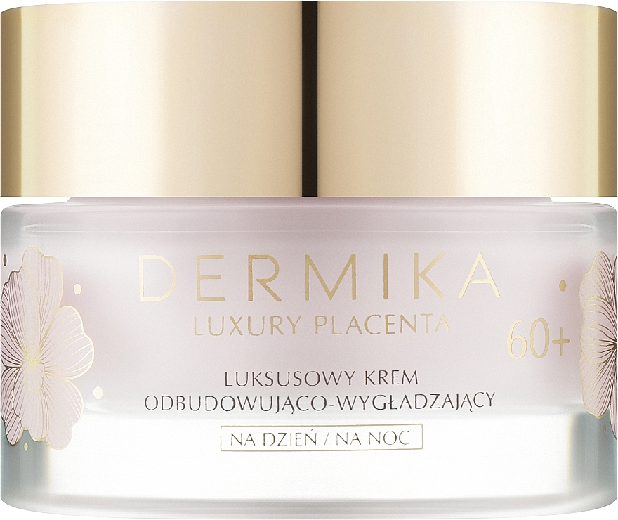 Восстанавливающий и разглаживающий крем - Dermika Luxury Placenta 60+