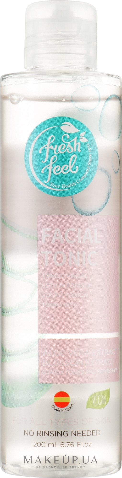 Тонік для обличчя - Fresh Feel Facial Tonic — фото 200ml
