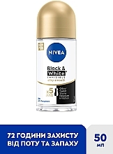 Антиперспірант "Чорне та Біле невидимий: гладкий шовк" - NIVEA Black & White Invisible Silky Smooth Anti-Perspirant — фото N2