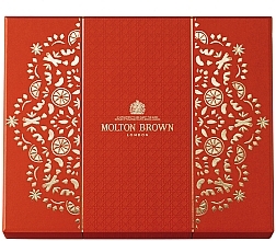 Molton Brown Delicious Rhubarb & Rose Hand Care Gift Set - Набір (h/soap/100ml + h/cr/40ml + h/lot/100ml) — фото N2