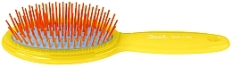 Парфумерія, косметика Гребінець для волосся 22x6,5 см, жовтий - Janeke Large Oval Air-Cushioned Brush