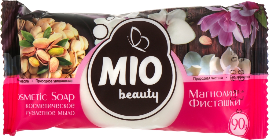 Мыло "Магнолия и фисташки" - Мыловаренные традиции Mio Beauty — фото N1