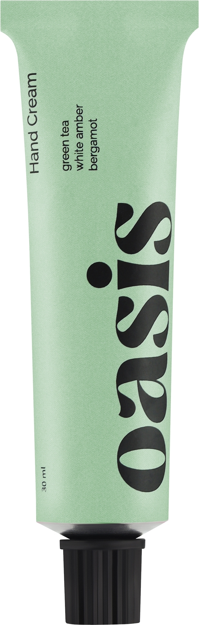 Парфумований крем для рук "Green Tea White Amber Bergamot" - Oasis Hand Cream — фото 30ml