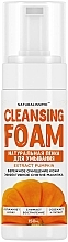 Пінка для вмивання з гарбузом - Naturalissimo Cleansing Foam — фото N1