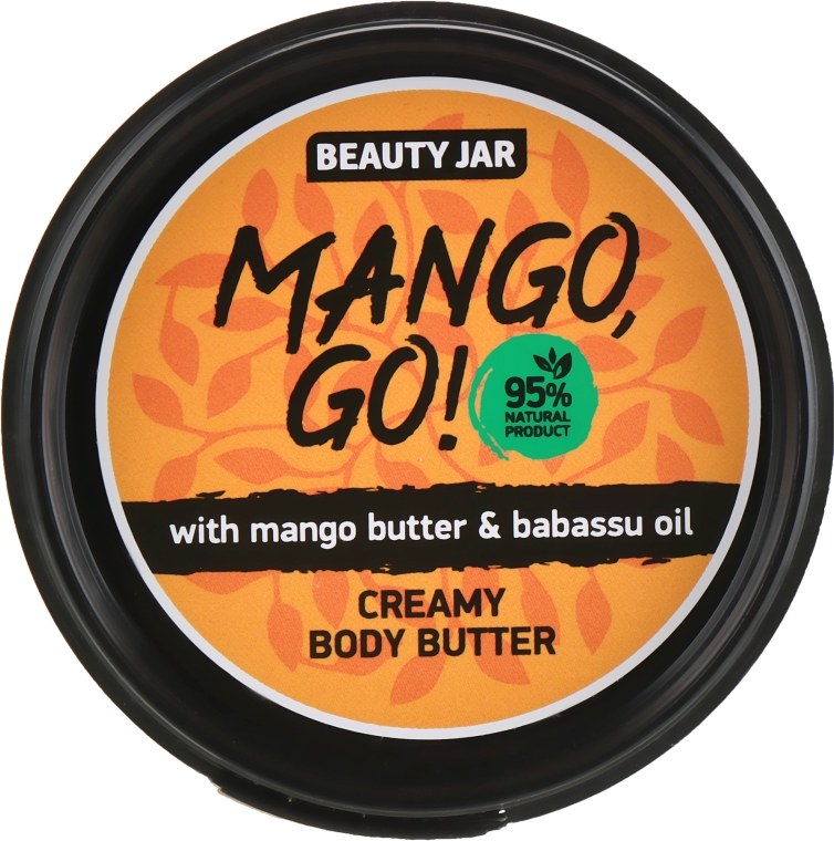 Крем для тіла "Mango, Go!" - Beauty Jar Shimmering Creamy Body Butter — фото N3