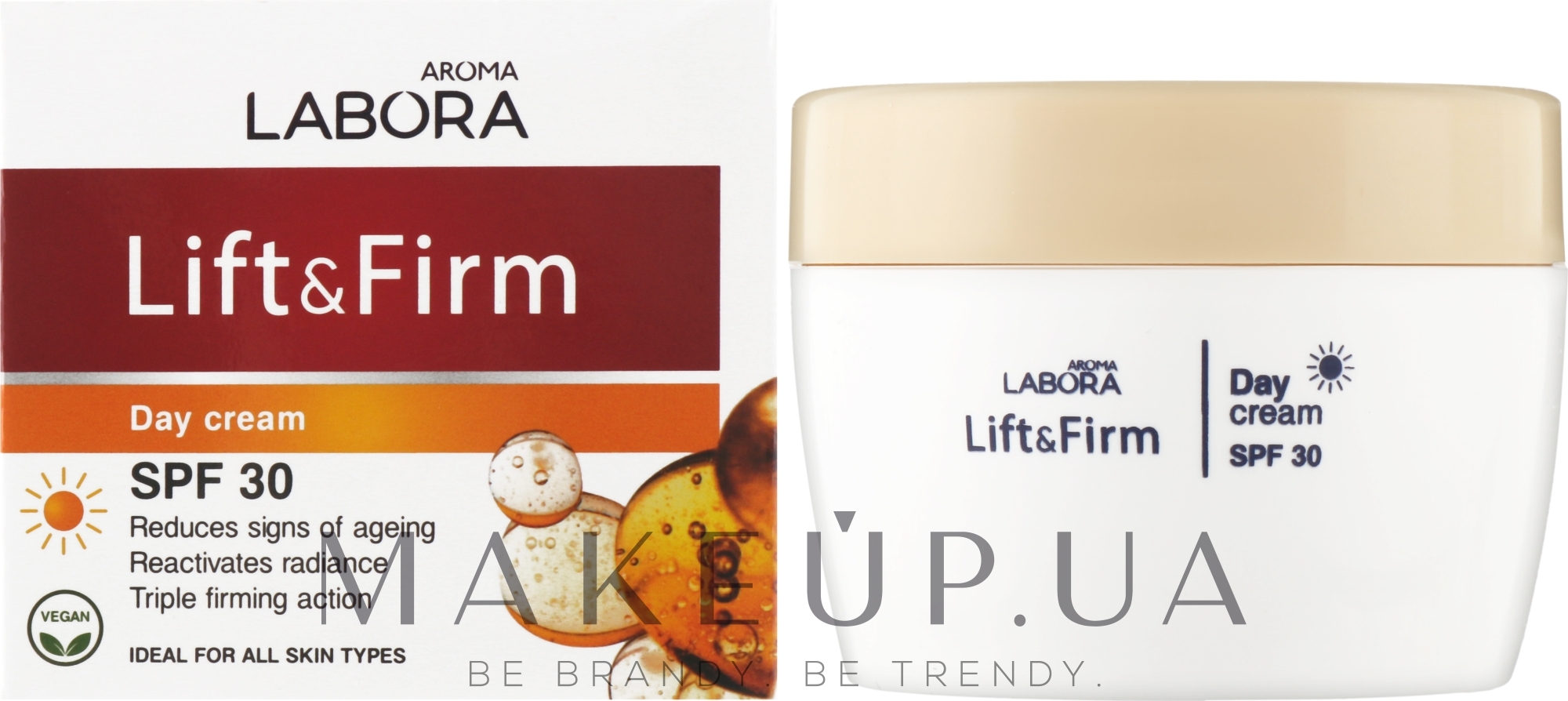 Крем для обличчя, денний - Aroma Labora Lift & Firm Day Cream SPF 30 — фото 50ml