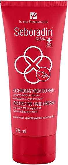 Захисний крем для рук - Seboradin Clean Protective Hand Cream — фото N1