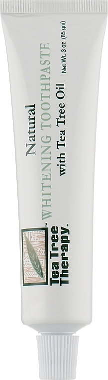 УЦЕНКА Отбеливающая зубная паста с маслом чайного дерева - Tea Tree Therapy Whitening Toothpaste With Tea Tree Oil * — фото N1