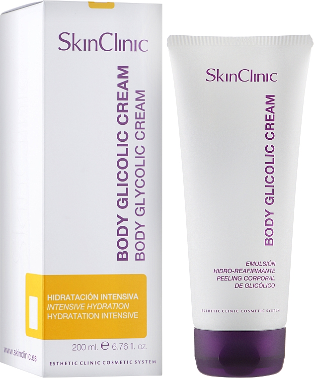 Крем для тіла гліколевий - SkinClinic Body Glicolyc Cream — фото N2