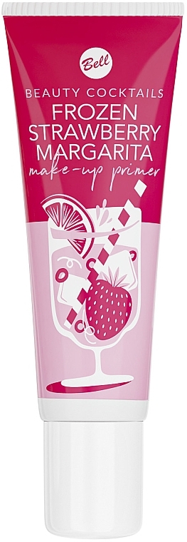 Охолоджувальний та освітлювальний праймер під макіяж - Bell Beauty Coctails Frozen Strawberry Margarita Make-Up Primer — фото N1
