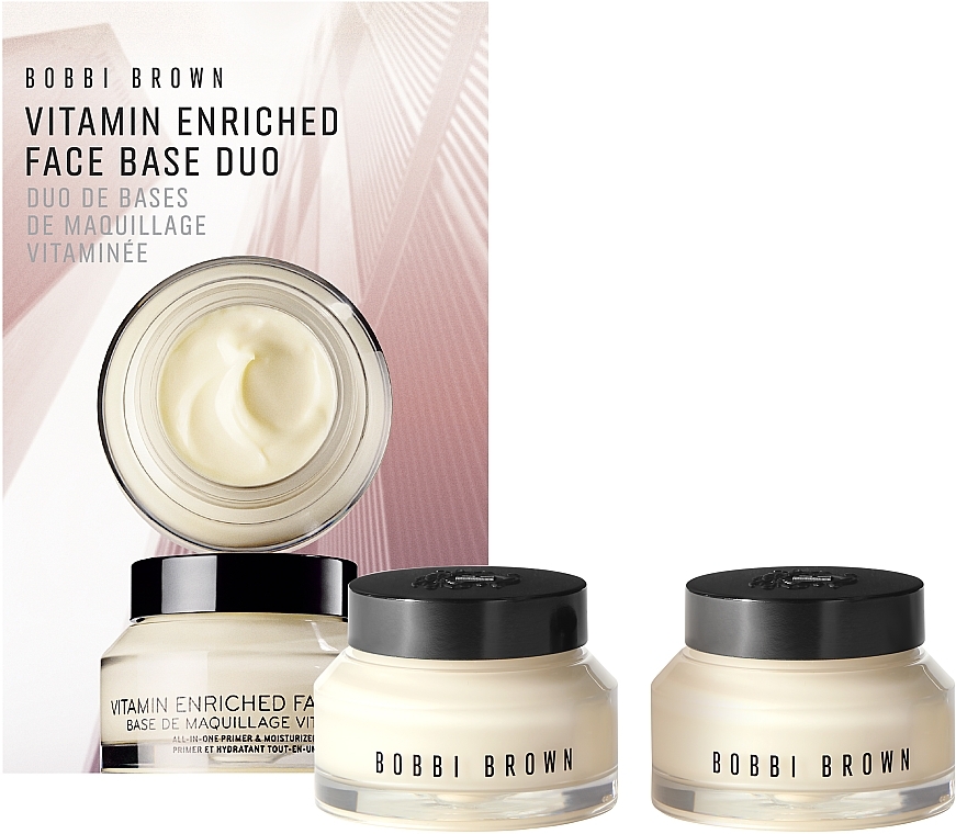 Набор для макияжа - Bobbi Brown Vitamin Enriched Face Base Duo (base/2x50ml) — фото N1