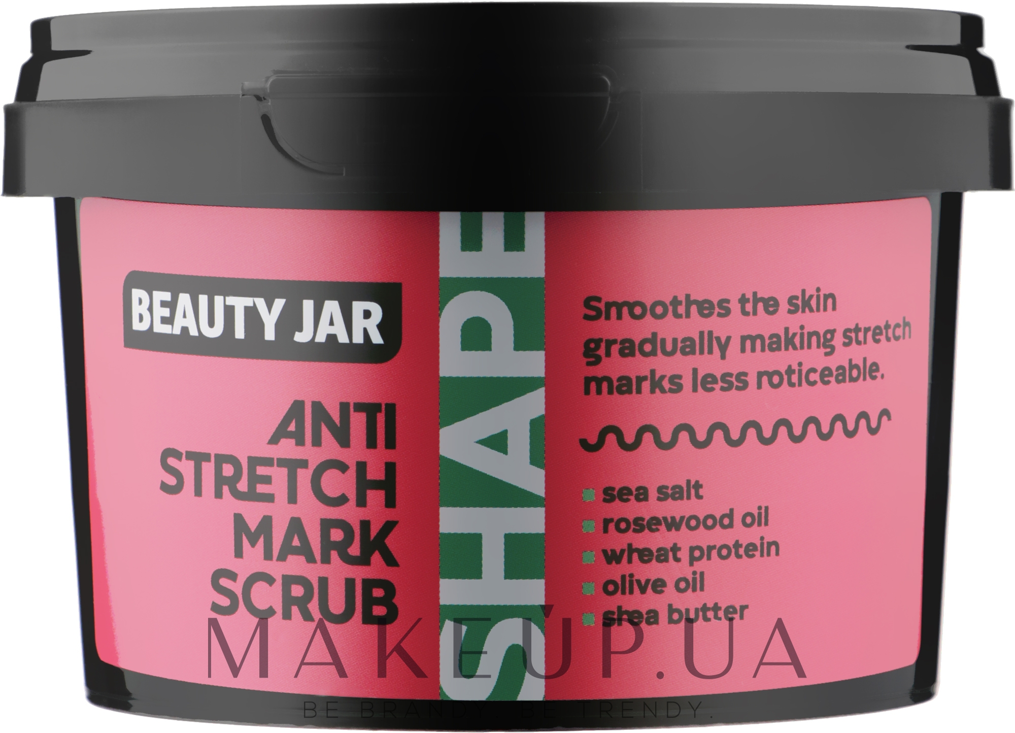 Скраб против растяжек - Beauty Jar Shape Anti-Stretch Mark Scrub  — фото 400g