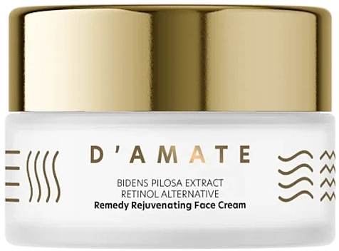 Омолоджувальний крем для обличчя - D'amate Remedy Rejuvenating Face Cream — фото N1