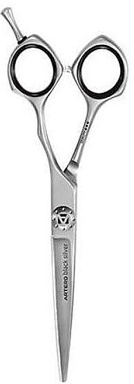 Ножницы парикмахерские T70355 прямые 5,5" - Artero Black Silver — фото N1