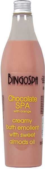 Піна для ванни, з шоколадом і апельсином - BingoSpa Dark Chocolate With Orange Bath — фото N1