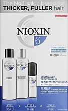 Духи, Парфюмерия, косметика УЦЕНКА Набор - Nioxin Hair System 6 Kit (shm/150ml + cond/150ml + treat/40ml) *