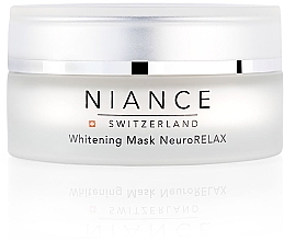 Освітлювальна маска для обличчя - Niance Whitening Mask NeuroRelax — фото N2