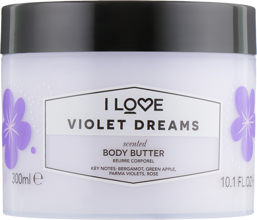 Масло для тела «Фиалковые мечты» - I Love Violet Dreams Body Butter  — фото N1