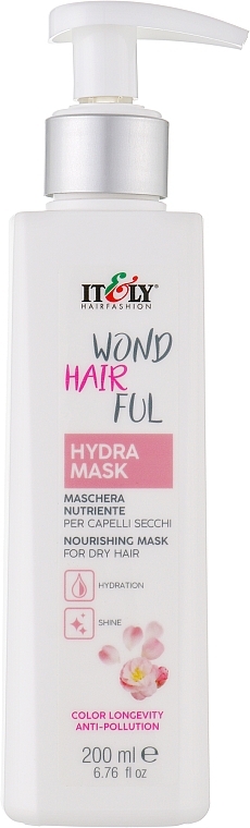 Живильна маска для волосся - Itely Hairfashion WondHairFul Hydra Mask — фото N1