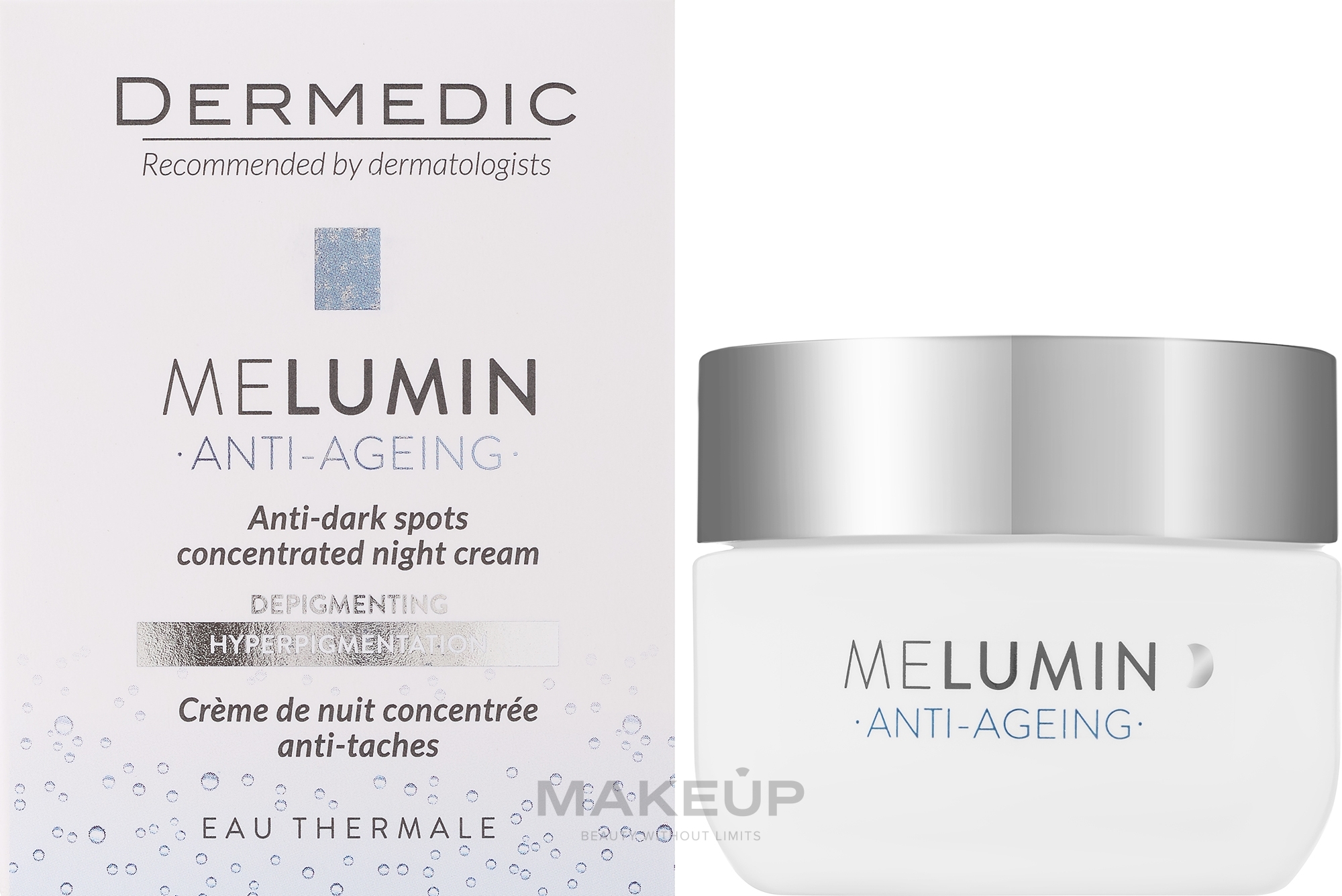 Ночной крем-концентрат против пигментации - Dermedic Melumin Anti-Ageing Night Cream — фото 50ml