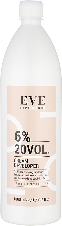 Окислитель 6% - Farmavita Eve Experience Cream Developer (20 Vol) — фото N1