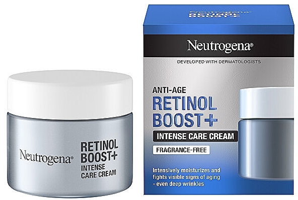 Крем для интенсивного ухода - Neutrogena Retinol Boost+ Intense Care Cream — фото N2
