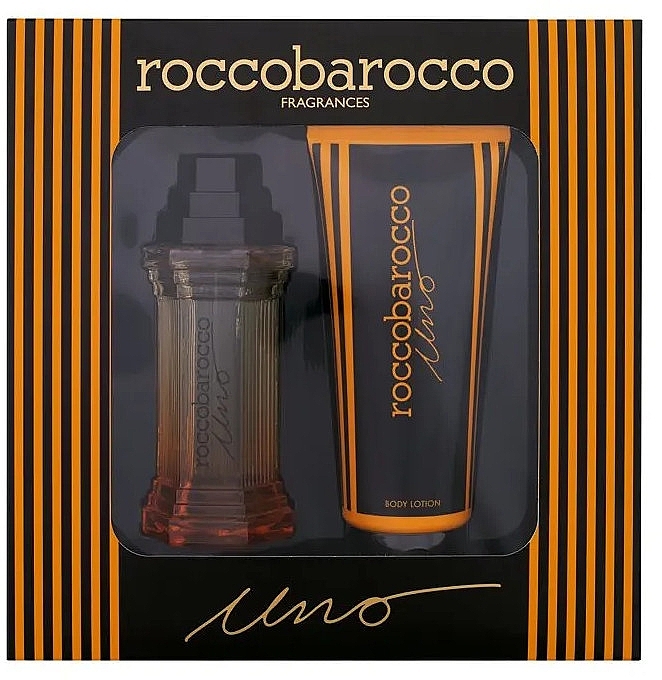 Roccobarocco Uno - Набор (edp/100ml + b/lot/200ml) — фото N1