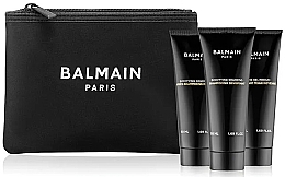 Духи, Парфюмерия, косметика Набор - Balmain Paris Hair Couture Travel Size Gift Set (shmp/50ml + cond/50ml + h/gel/50ml + bag)