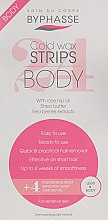 Духи, Парфюмерия, косметика Набор для депиляции тела - Byphasse Cold Wax Strips Bikini & Underarms For Sensitive Skin (24 strips + 4 wipes)